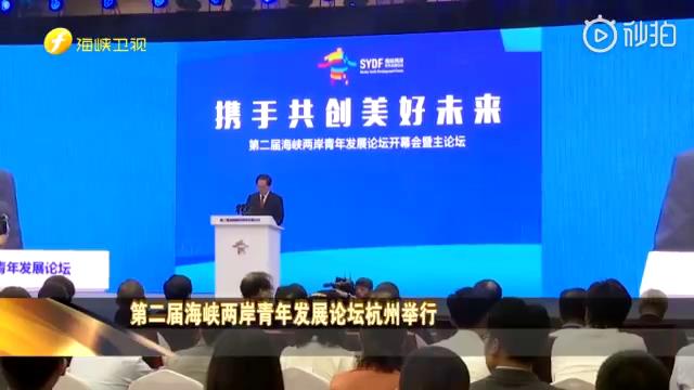 第二届海峡两岸青年发展论坛在杭州举行图片